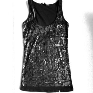 Armani Exchange sequin Tank size S
